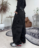 Heaven Wide Carpenter Cotton Pants