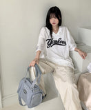 Raisin Sporty Track Peddler Cross Big Boston Bag
