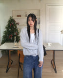 Moselle Wool Angora Boxy Overfit Cardigan