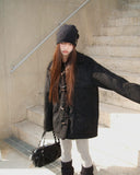 Livin Wool Duffle Midi Mustang Coat