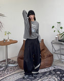 Derived Pigment Mesh Long Sleeve