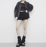 Onvi Damage Line Denim Jacket