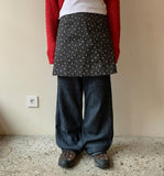 Myoko Raw Wide Denim Pants