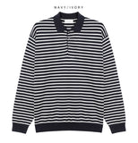 Moose Stripe Washable Collar Knit