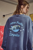 Blow Fish Pigment Sweatshirt