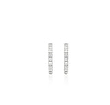 Essence Silver (W) Lace Tennis Earrings
