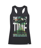 END OF PARTY Solid Mango Sleeveless