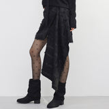 Dodo Unbalanced Midi Skirt