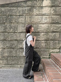 Attle Overall Cotton Wide Pants