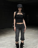 Sarah Capri Denim Pants