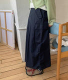 Tohi String Cargo Long Skirt