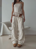 Bio Rivet Cargo Cotton Pants