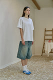 Bermuda Dart Denim Pants
