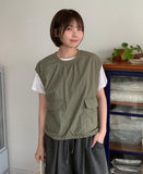 Okom Pocket String Nylon Vest