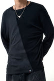 OBLIQUE LINE KNIT