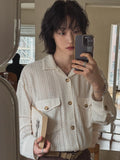 Orz Crochet Over Shirt