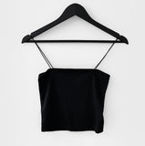 Ringed square string sleeveless