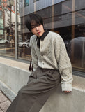 Classic Cable Round Cardigan