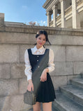 Harienne color matching blouse