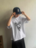 [unisex] Hapipo Heart Over Short Sleeve Tee
