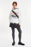 Weekend pop printed sweatshirt