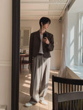 Reeves Side Banding One-Tuck Slacks