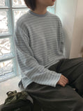 Bodel Fleece Stripe Long Sleeve Tee