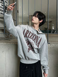 Open 5 Button Regona Washing Sweatshirt