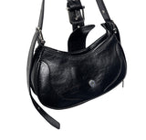 Front buckle eyelet bag