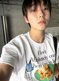 Upside Down Kitty Short Sleeve T-shirt