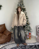 Pelo Browntin Balloon Denim Pants