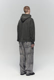 PIGMENT WASHING STITCH HOODY