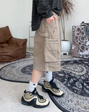 DEFENER Dyeing Bermuda Cargo Pants