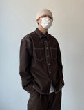 Pure Brown Denim Jacket