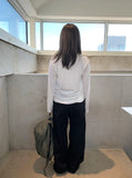 Blimis Cotton Semi Bootcut Pants
