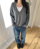 Monin Deep V-Neck Knit
