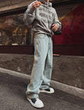 Rubit Track Wide Denim Pants