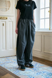 Pigment Denim Three Tuck Balloon Sweatpants