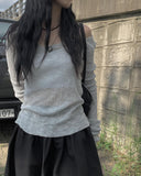 Taa Yeori Summer Layered T-shirt
