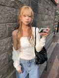 Sdin Flower Slim Cap Sleeveless