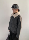 Pilance Quilted Fur Collar Jacket