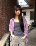 Glitz Summer Pocket See-through Shirt