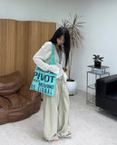 Tiven Lettering Shoulder Bag