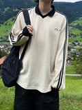 Loading waffle polo T-shirt