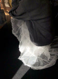 Banna Tiered Frill Tulle Unbalance Skirt