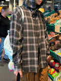 Authentic Hoodie Check Shirt