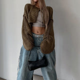 Jui Balloon Open Volero Knitwear