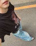 Hates Balloon Wide Denim Pants