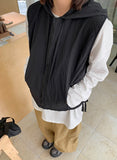 Exdis Nylon Shirring Ribbon Hood Vest