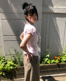 Yotsu Puff Short Sleeve Blouse
